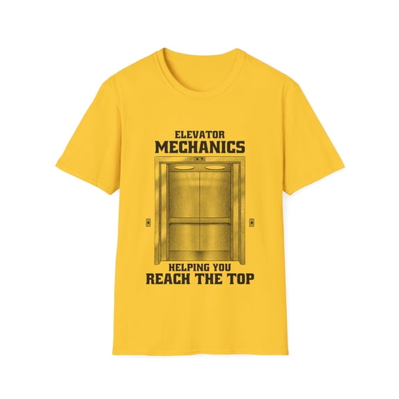 Elevator Mechanics Sarcastic Humor Helping Novelty