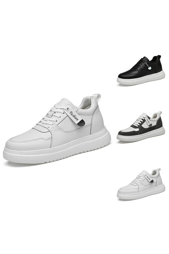 Elevator Shoes Men's 6/8/10 Cm Unisex Height Adjustable Shoes Height Lift Higher Shoes Casual Elevator Shoes Non Breathable Elevator Trainers Lace Up Shoes Shose