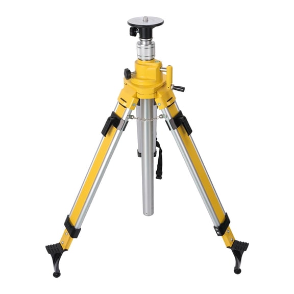 Elevator Tripod for Laser Level, 35.43-90.55 inch Height Adjustment Heavy Duty Survey Tripod, with Level Bubble & Diffusion Limiter, Liftable Non-Skid Feet for Construction