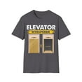 thumbnail image 1 of Elevator Whisperer Elevator Mechanic Novelty Graphic Unisex T-Shirt, 1 of 4