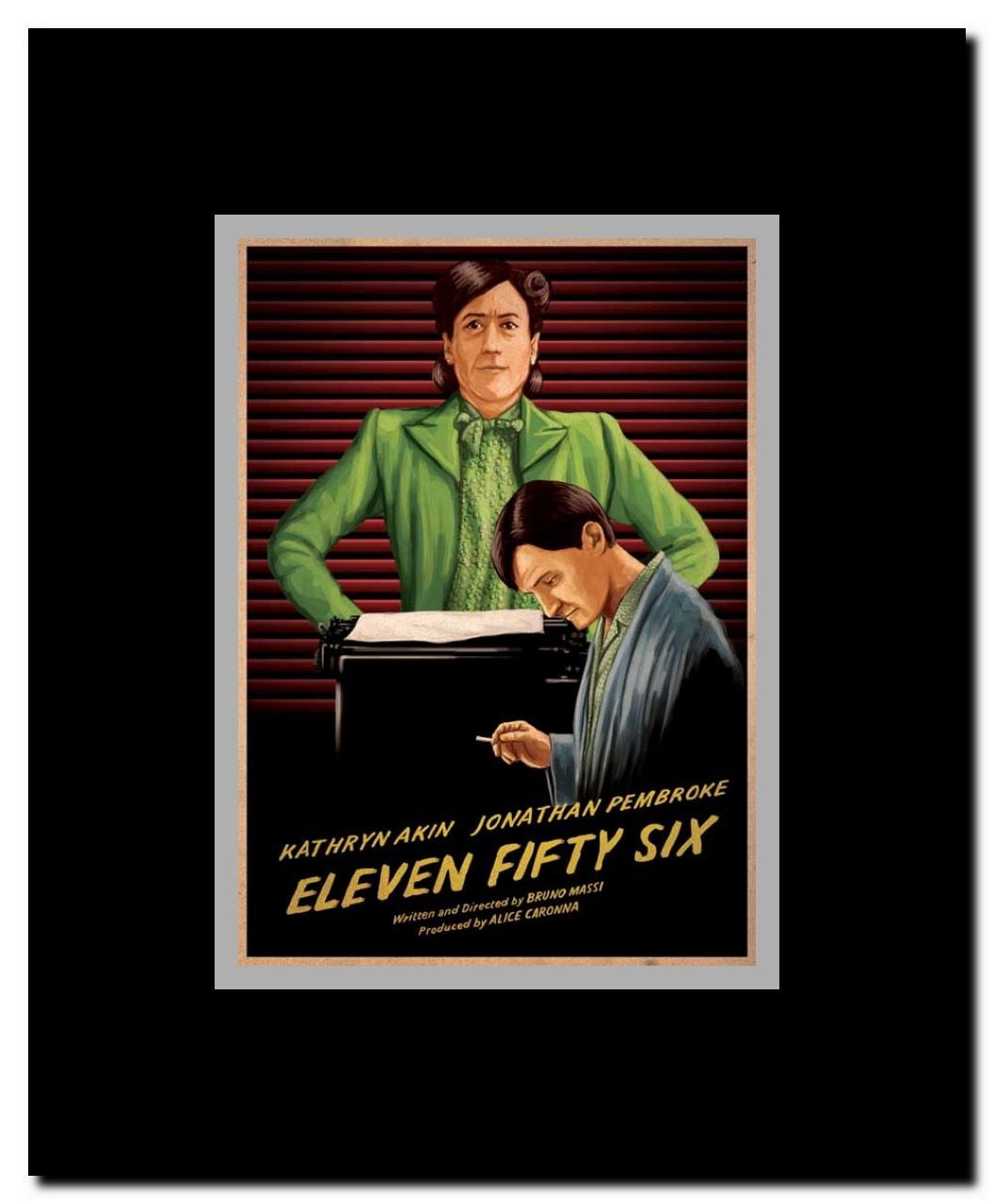 Eleven Fifty Six Framed Movie Poster
