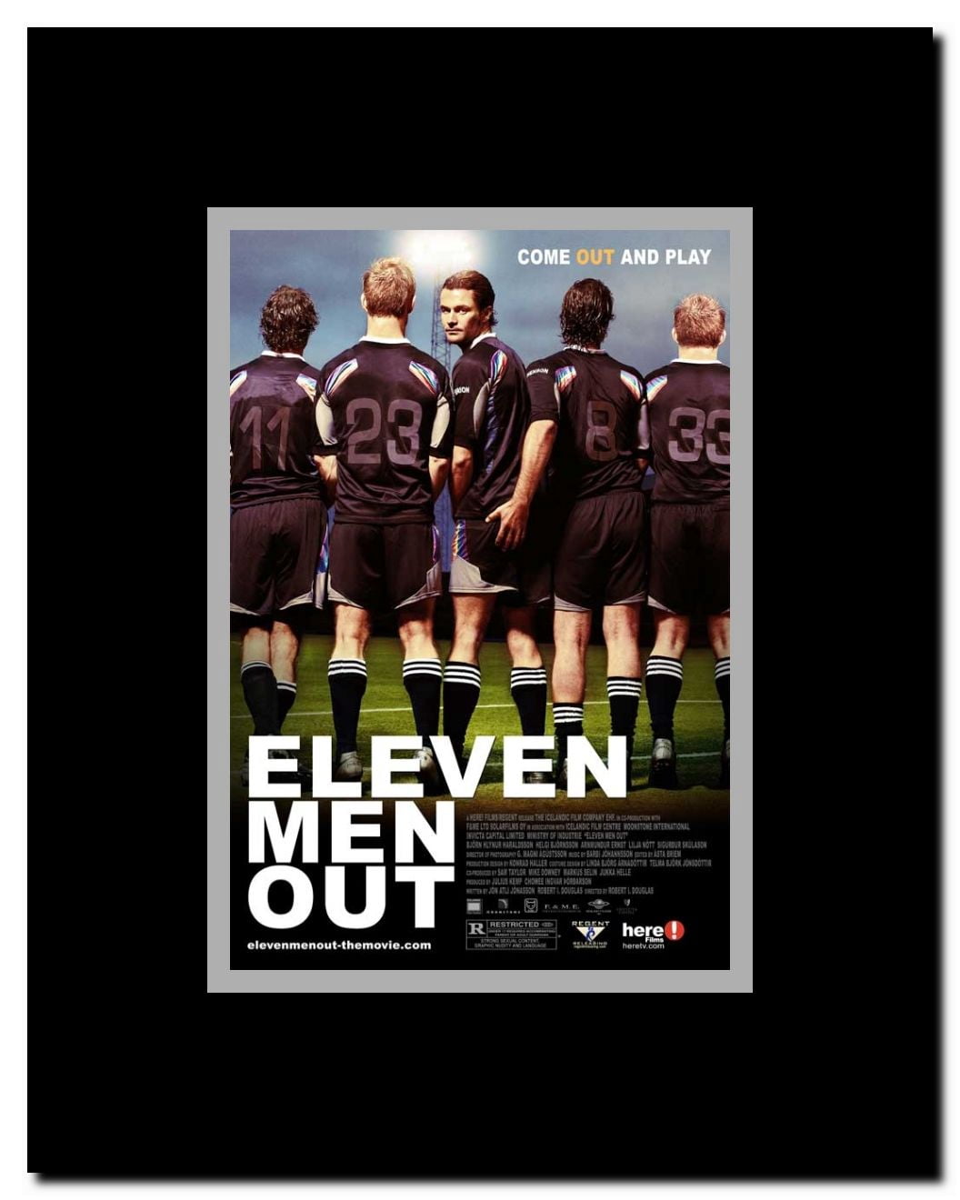 Eleven Men Out Framed Movie Poster