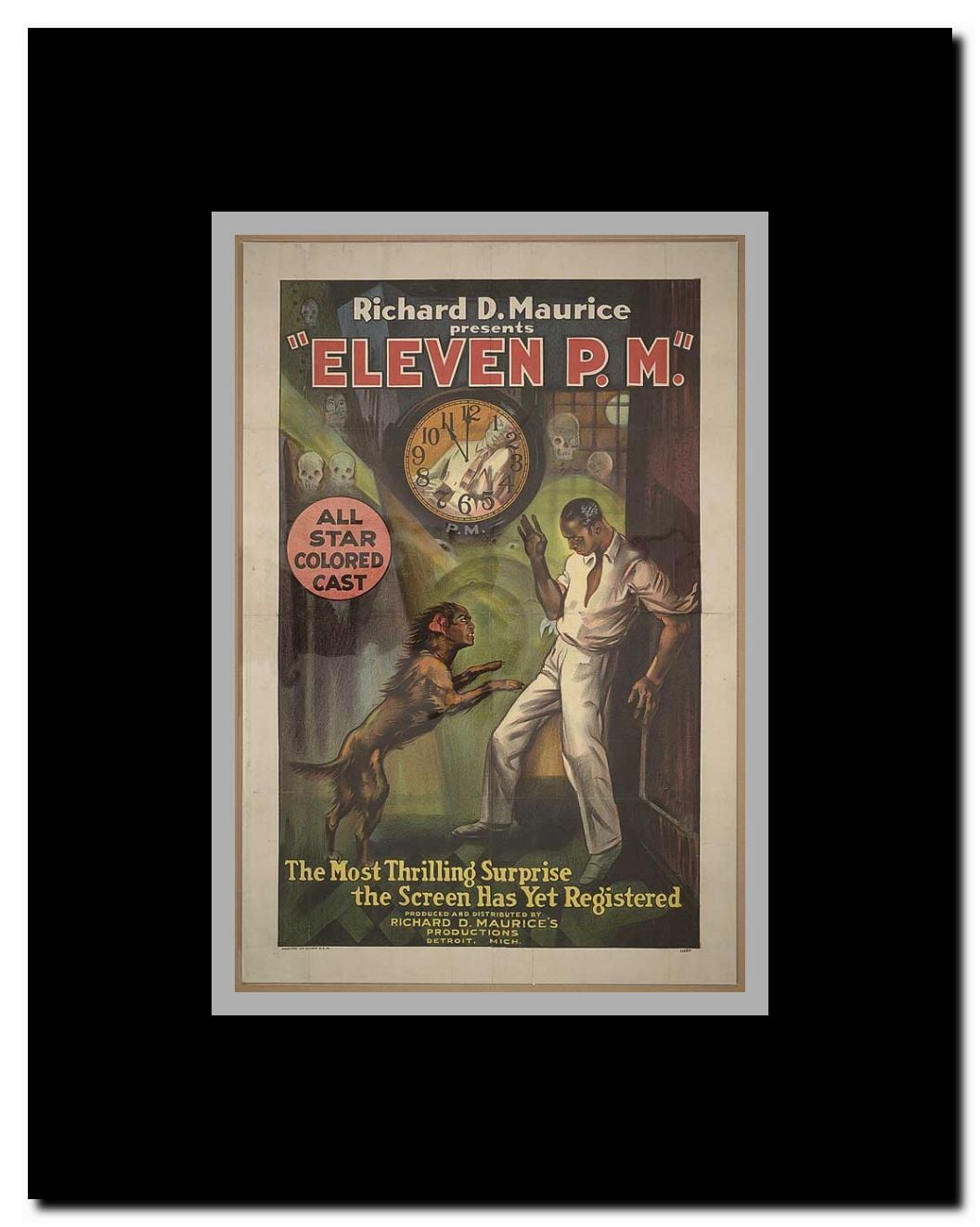 Eleven P.M. Framed Movie Poster