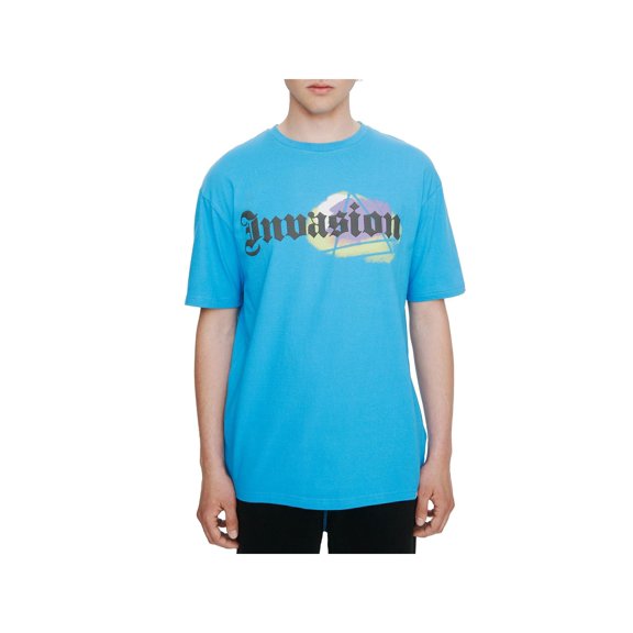 Eleven Paris Mens Invasion Cotton Graphic T-Shirt