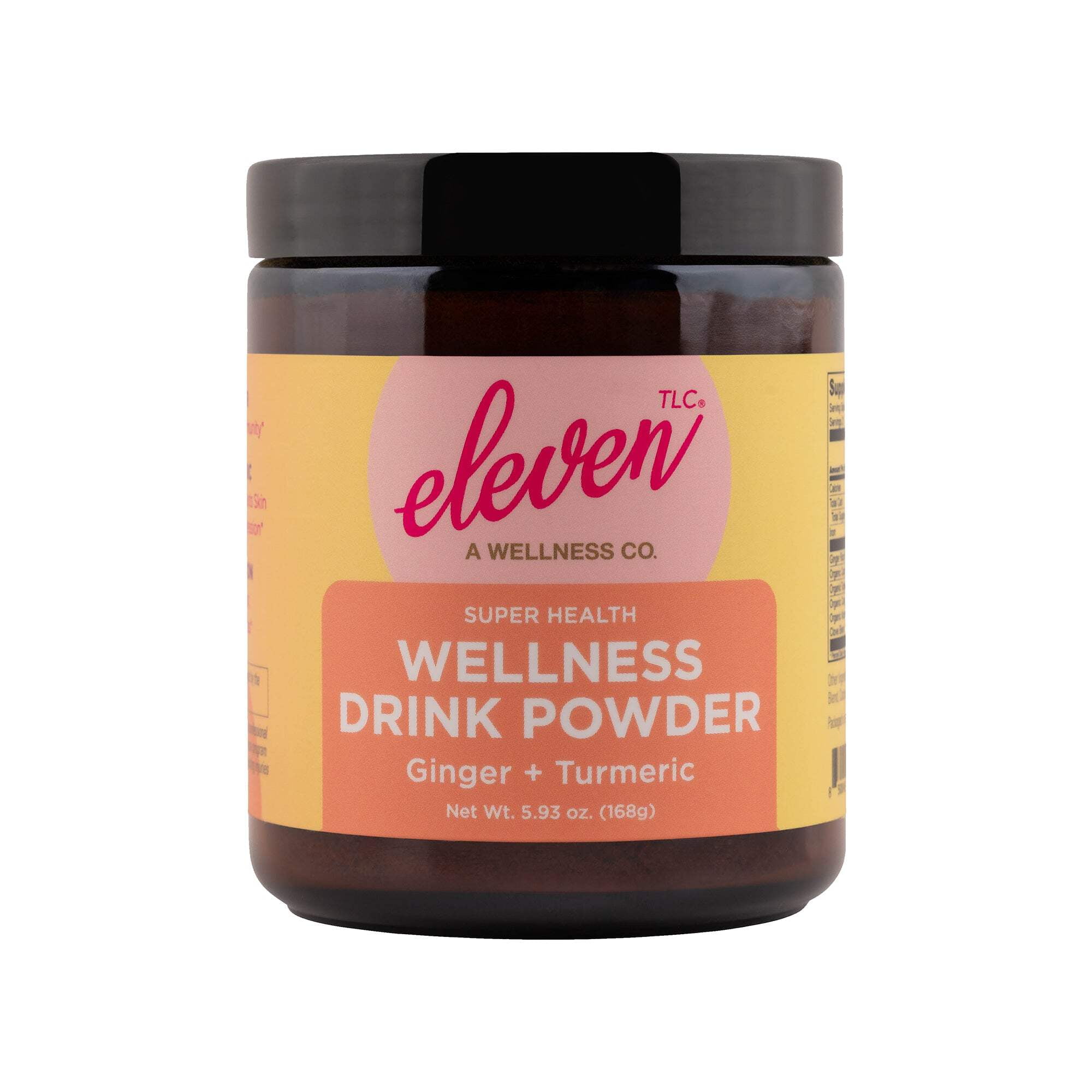 Eleven TLC, A Wellness Co. Ginger Turmeric Golden Milk Drink Mix - Immune Boosting & Anti-Inflammatory Superfood Blend with Organic Ingredients