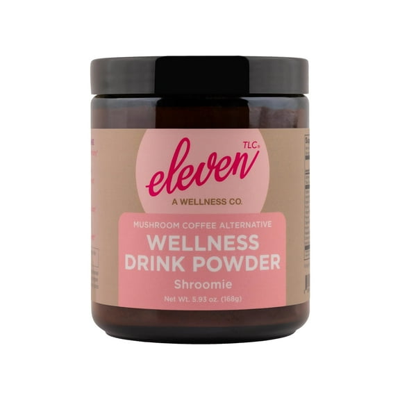 Eleven TLC, Shroomie Instant Mushroom Chicory Coffee Alternative , Caffeine Free Energy, 168 G