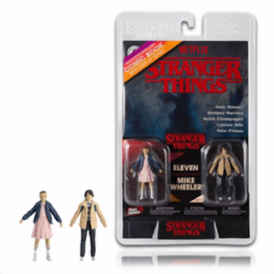 Stranger Things マクファーレントイズ イレブン&マイク McFarlane Toys Action Figures for Indoor Playground Play - Walmart