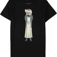 thumbnail image 1 of Elevenparis Mens Daisy Cat Graphic T-Shirt, Black, Medium, 1 of 1