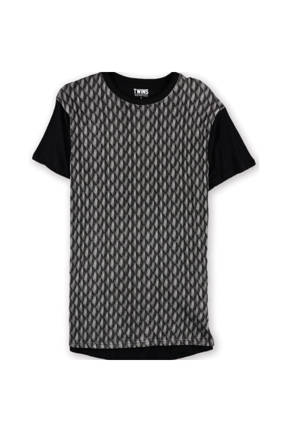 Elevenparis Mens Eca Twintee Basic T-Shirt, Black, Small