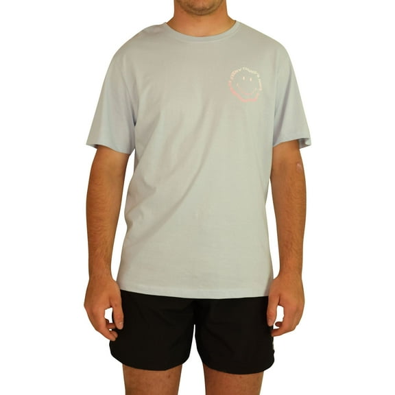 Elevenparis Mens Everything's Nice Graphic T-Shirt, Blue, X-Large