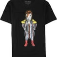 thumbnail image 1 of Elevenparis Mens Glam Rock Graphic T-Shirt, Black, Large, 1 of 2