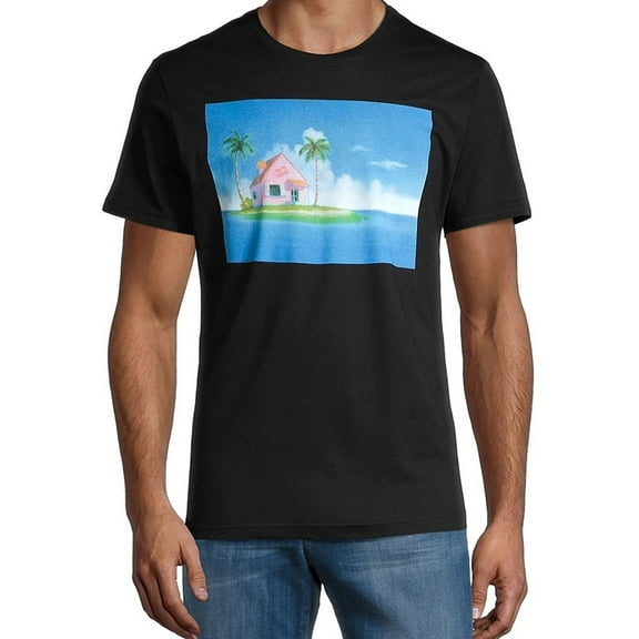 Elevenparis Mens Lapzy Graphic T-Shirt, Black, Large