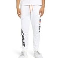 thumbnail image 1 of Elevenparis Mens Lasa Knit Athletic Jogger Pants, White, X-Large, 1 of 1