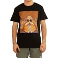 thumbnail image 1 of Elevenparis Mens Likaz Graphic T-Shirt, Black, Large, 1 of 1