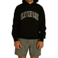thumbnail image 1 of Elevenparis Mens Logo Hoodie Sweatshirt, Black, Large, 1 of 1