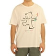 thumbnail image 1 of Elevenparis Mens Mild Mild West Graphic T-Shirt, White, Medium, 1 of 5