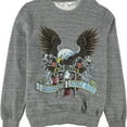 thumbnail image 1 of Elevenparis Mens Montaingne Biker Club Sweatshirt, Grey, Medium, 1 of 2