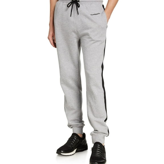 Elevenparis Mens Nilly Casual Jogger Pants, Grey, XX-Large