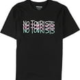 thumbnail image 1 of Elevenparis Mens No Tourists Graphic T-Shirt, Black, Medium, 1 of 2
