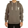 thumbnail image 1 of Elevenparis Mens Playboy Brice Hoodie Sweatshirt, Grey, X-Large, 1 of 4