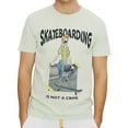 thumbnail image 1 of Elevenparis Mens Skateboarding Graphic T-Shirt, Green, Large, 1 of 1