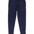 thumbnail image 1 of Elevenparis Mens Solid Casual Jogger Pants, Blue, X-Large, 1 of 2