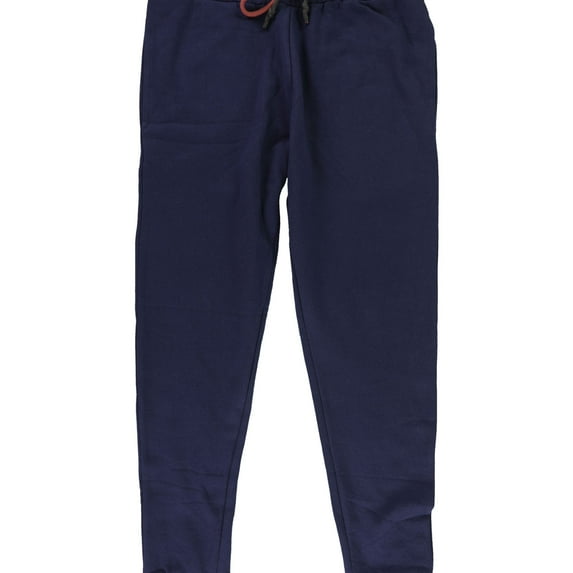 Elevenparis Mens Solid Casual Jogger Pants, Blue, XX-Large