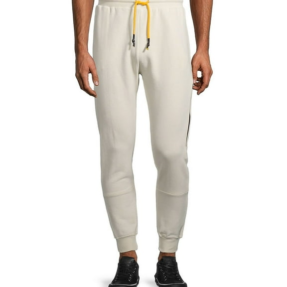 Elevenparis Mens Solid Casual Jogger Pants, Grey, Large