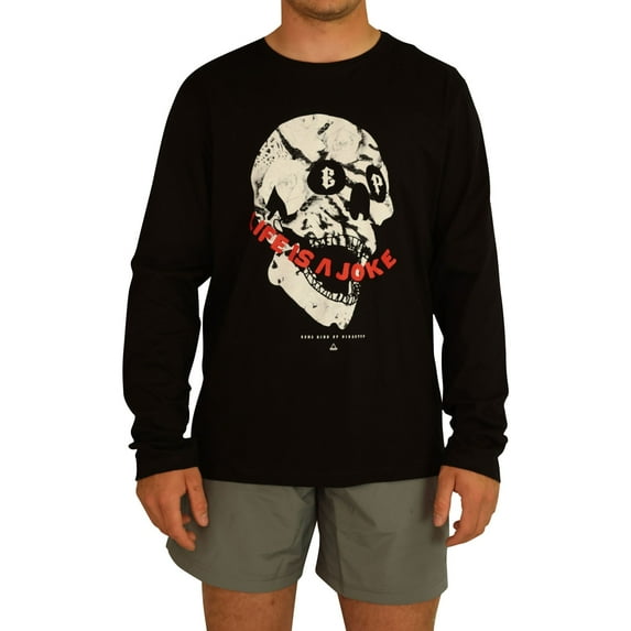 Elevenparis Mens Some Kind Of Disaster Graphic T-Shirt, Black, Medium