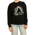 thumbnail image 1 of Elevenparis Womens Life Is A Joke Sweatshirt, Black, Medium, 1 of 5