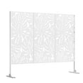 thumbnail image 1 of Lirago Summer Decorative Screen White 76"H x 47.2"L x 15.13"W, 1 of 6