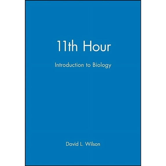 Eleventh Hour - Boston: 11th Hour: Introduction to Biology (Paperback)
