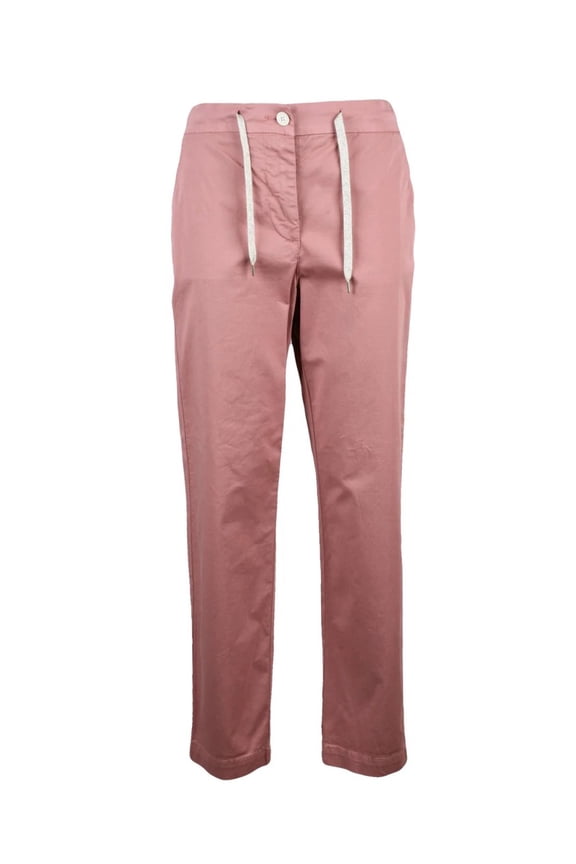 Chino Trousers Cotton And Elastane - Pink (Women's)