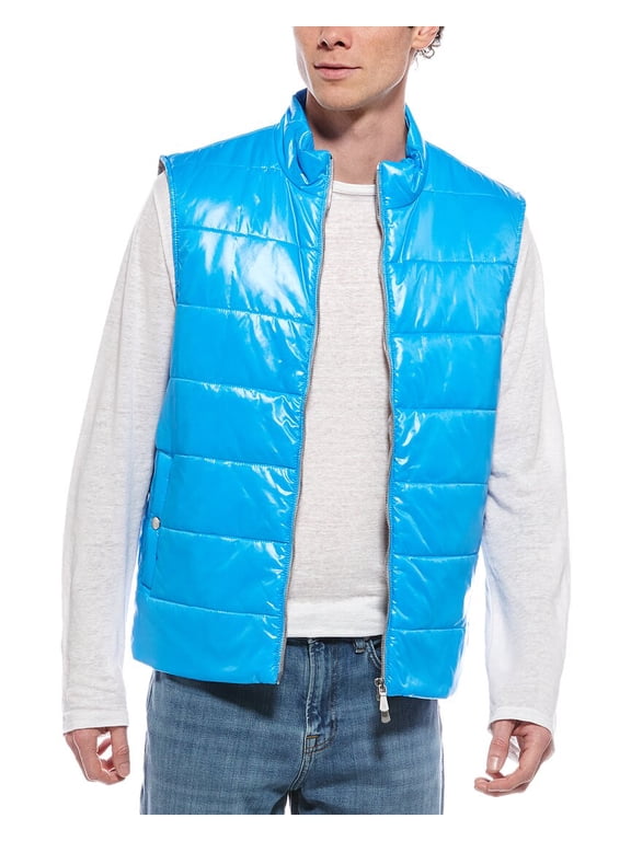 mens Gilet Vest, 58, Blue
