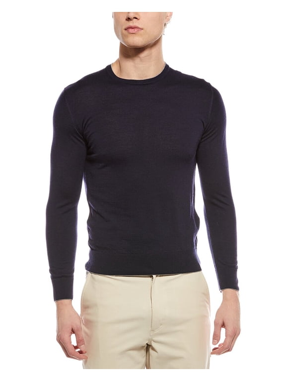 mens Wool & Silk-Blend Crewneck Sweater, s
