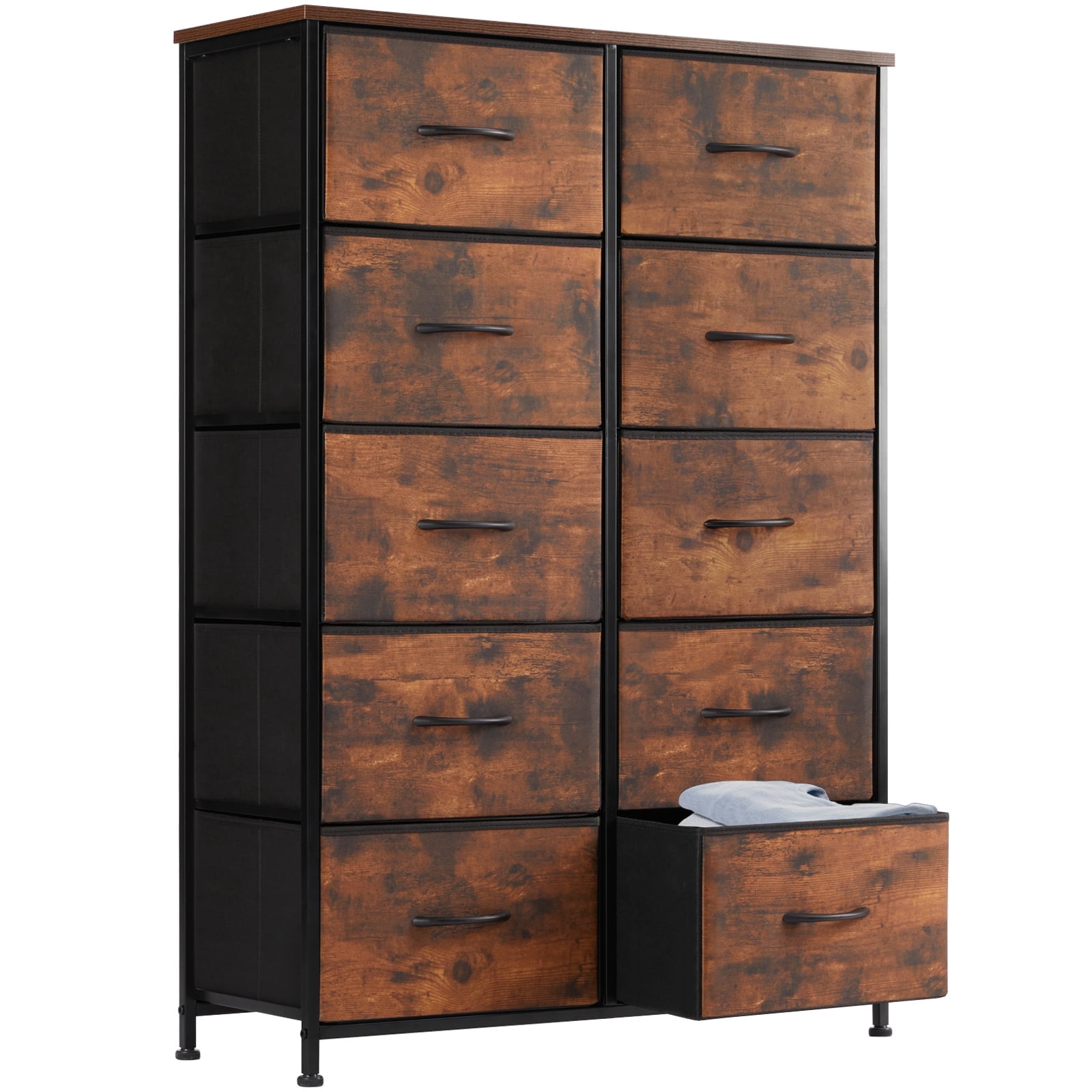 Elevon Dresser, Dresser for Bedroom Furniture, Storage Drawers, Fabric ...