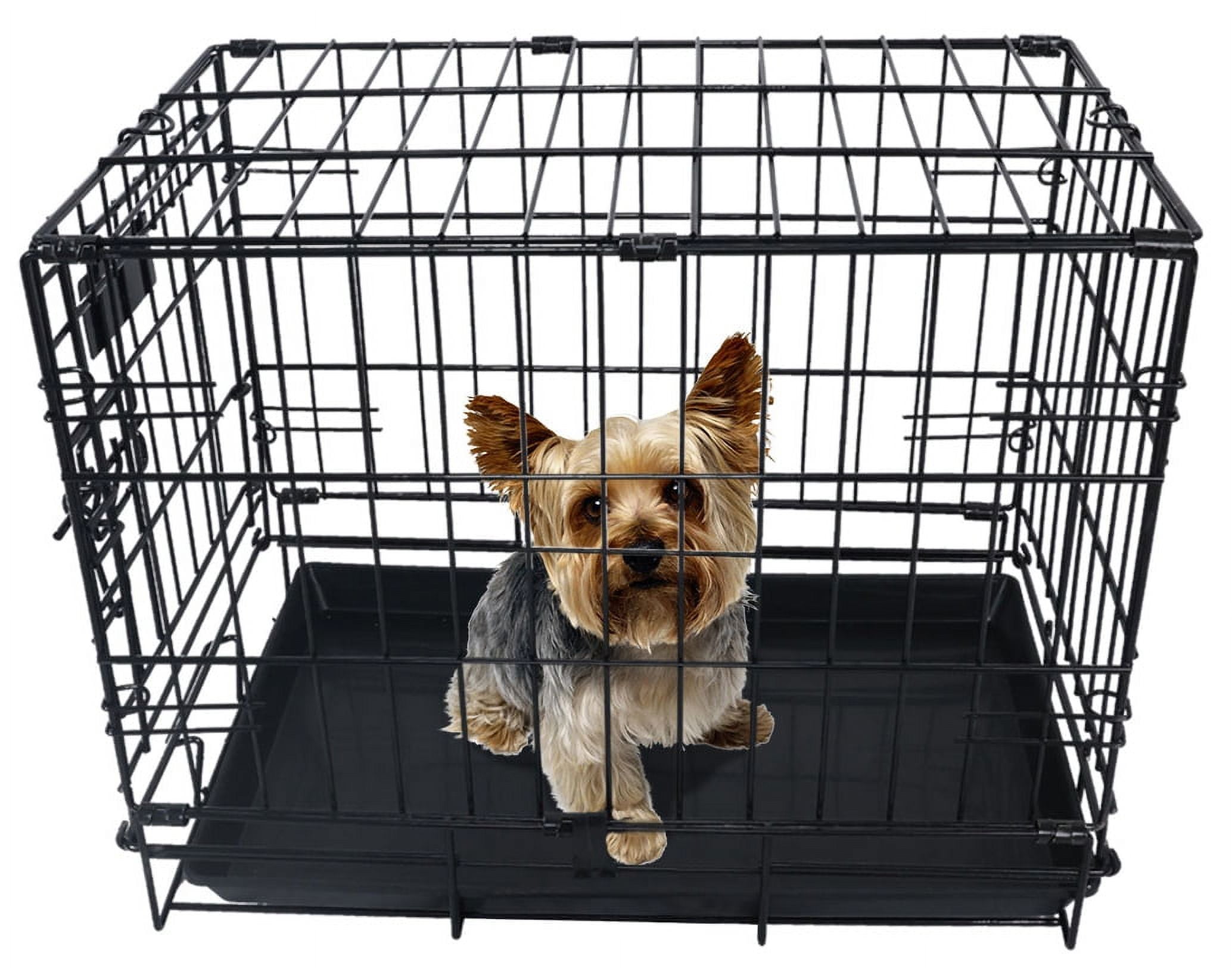 https://i5.walmartimages.com/seo/Elevon-Foldable-Double-Door-Dog-Crate-with-Leak-Proof-Tray-18-Inch_fd038ef0-517c-4c60-8ec5-bde022fe14e1.732bded3eeec80db4d345e6092de40de.jpeg