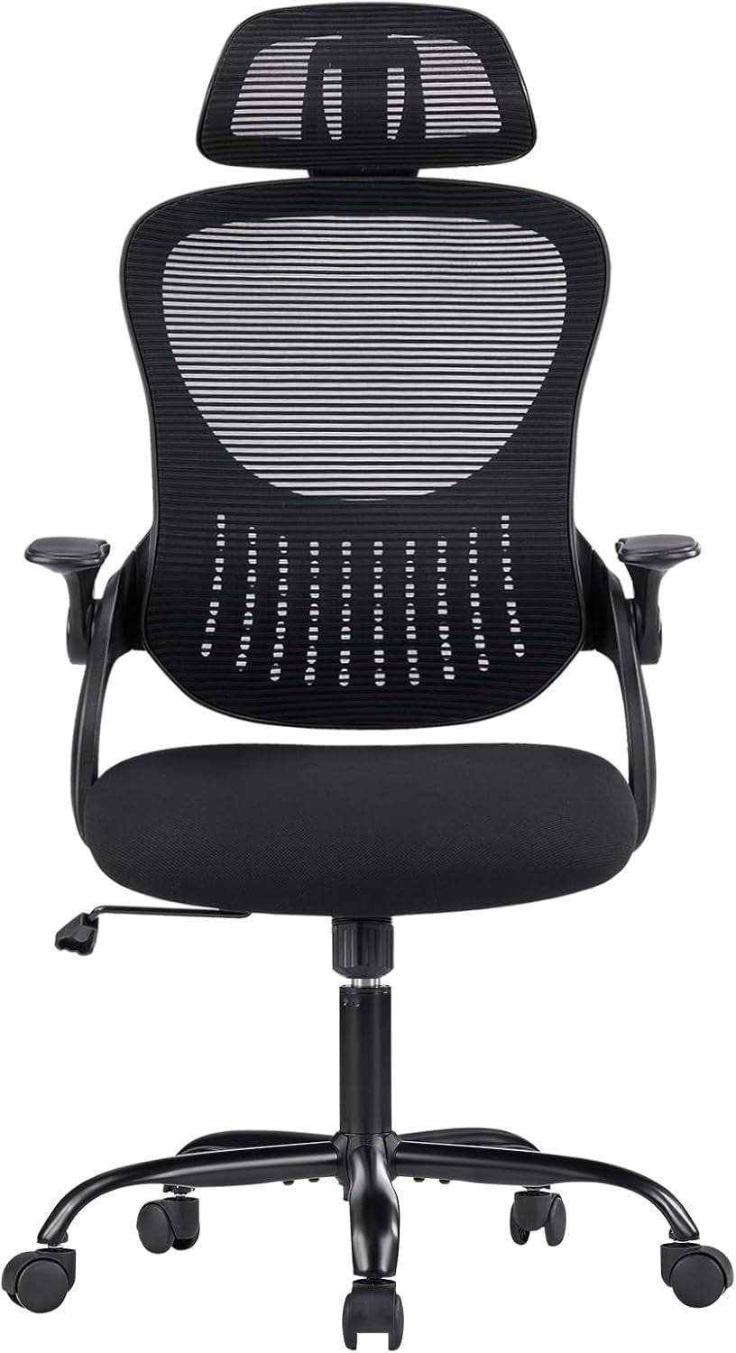 Elevon Office Computer Desk Chair, Ergonomic High Back Mesh Rolling ...
