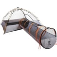 thumbnail image 1 of Elevon Pet Cat Playpen Tent with Tunnel, Portable Foldable Enclosure for Cats and Small Pets, Indoor Outdoor Pet Exercise Tent with Carry Bag, 74"x74"x36", Grey, 1 of 2