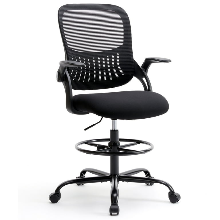 Elevon Tall Drafting Desk Chair Ergonomic High Stool Computer