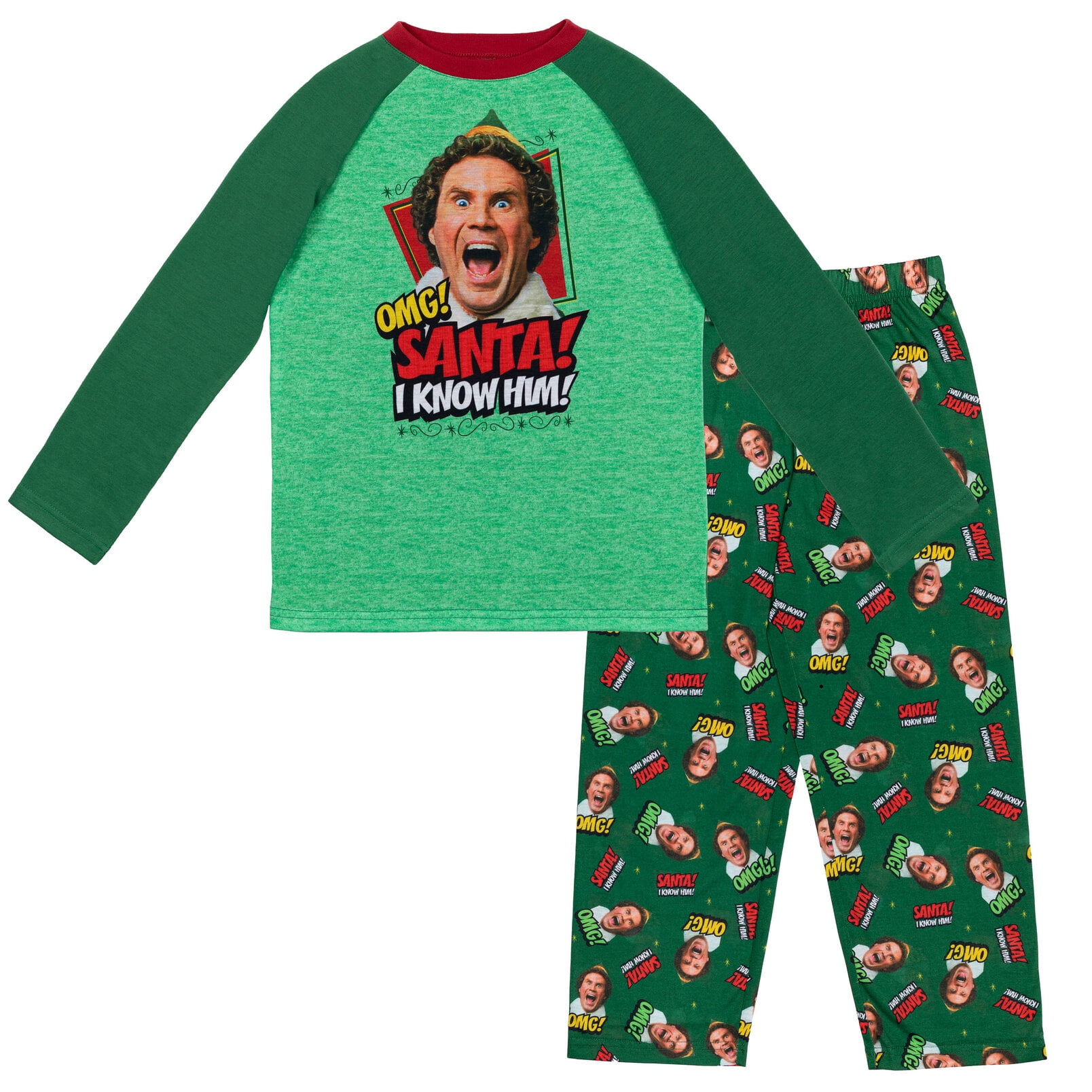 Big elf little elf pyjamas sale
