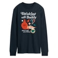 thumbnail image 1 of Elf - Breakfast With Buddy - Men's Long Sleeve Graphic T-Shirt, 1 of 3