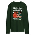thumbnail image 1 of Elf - Breakfast With Buddy - Men's Long Sleeve Graphic T-Shirt, 1 of 3