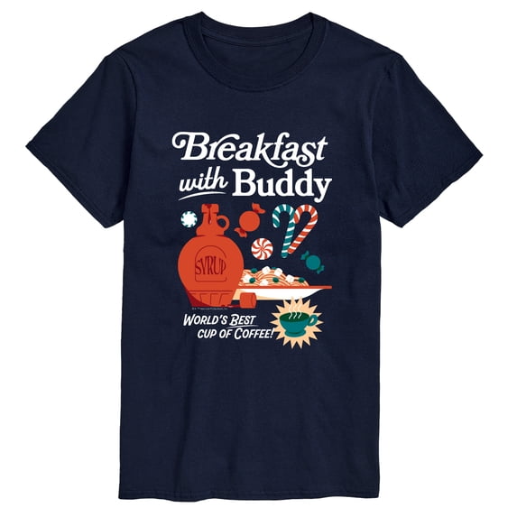 Elf - Breakfast With Buddy - Men's Short Sleeve Graphic T-Shirt