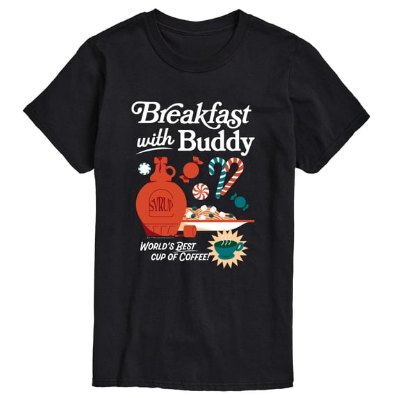 Elf - Breakfast With Buddy - Men's Short Sleeve Graphic T-Shirt