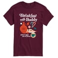 thumbnail image 1 of Elf - Breakfast With Buddy - Men's Short Sleeve Graphic T-Shirt, 1 of 4
