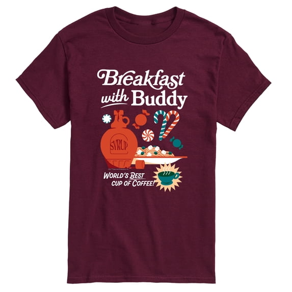 Elf - Breakfast With Buddy - Men's Short Sleeve Graphic T-Shirt