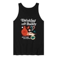 thumbnail image 1 of Elf - Breakfast With Buddy - Men's Sleeveless Graphic Tank, 1 of 4