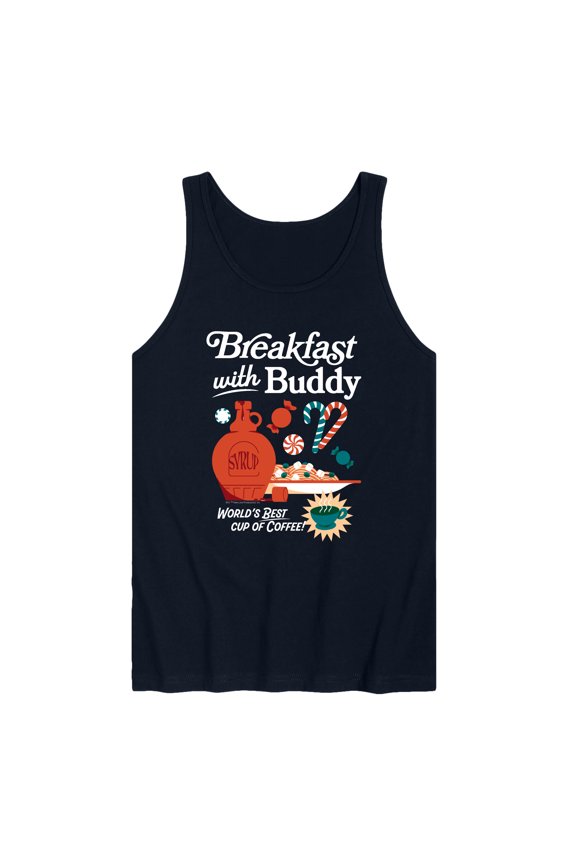 - Breakfast With Buddy - Men's Sleeveless Graphic Tank