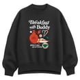 thumbnail image 1 of Elf - Breakfast With Buddy - Women's Oversized Fleece Crew Sweatshirt, 1 of 2